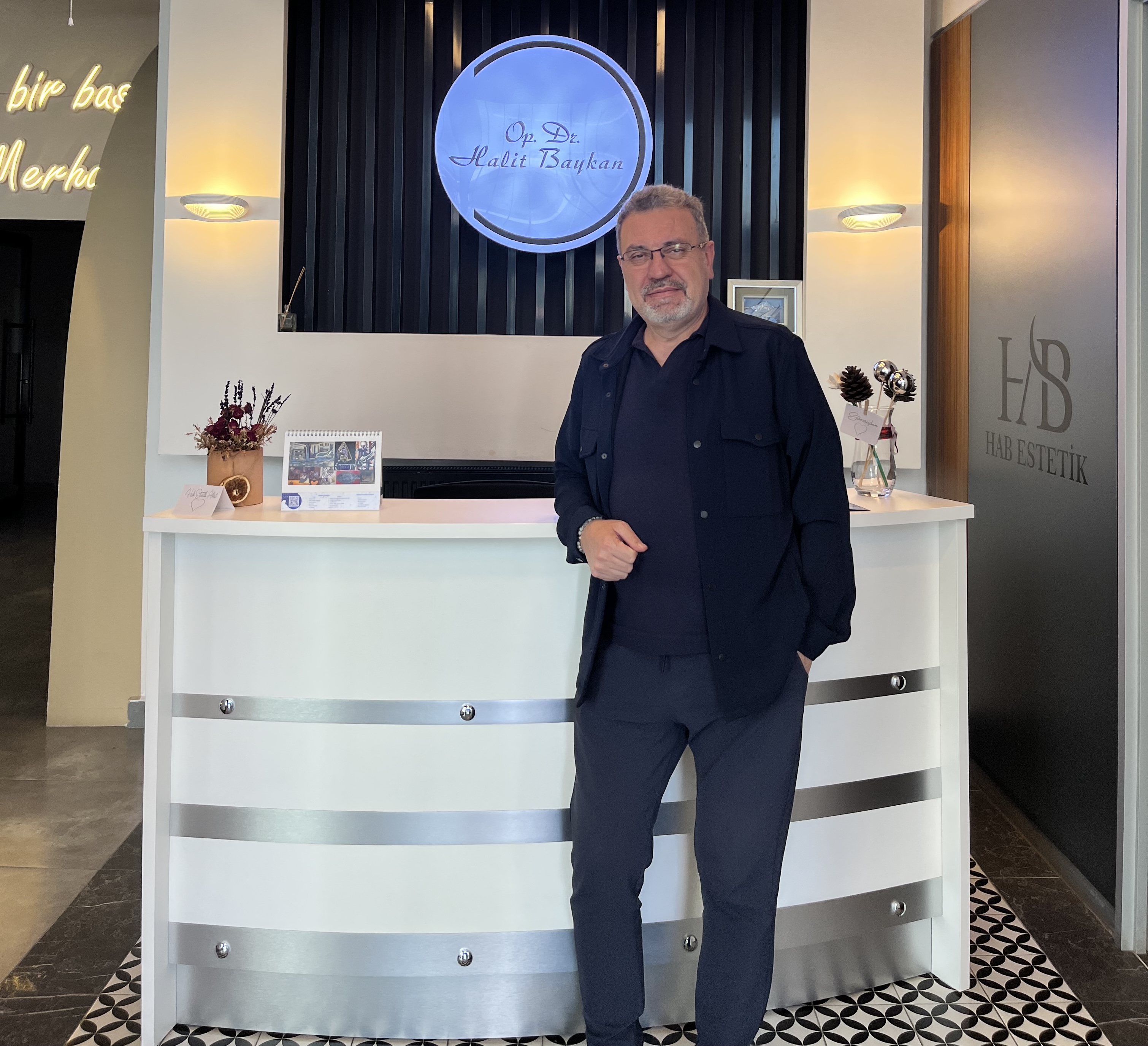 Kayseri HAB Estetik Kliniği bekleme salonu ve hasta konforu